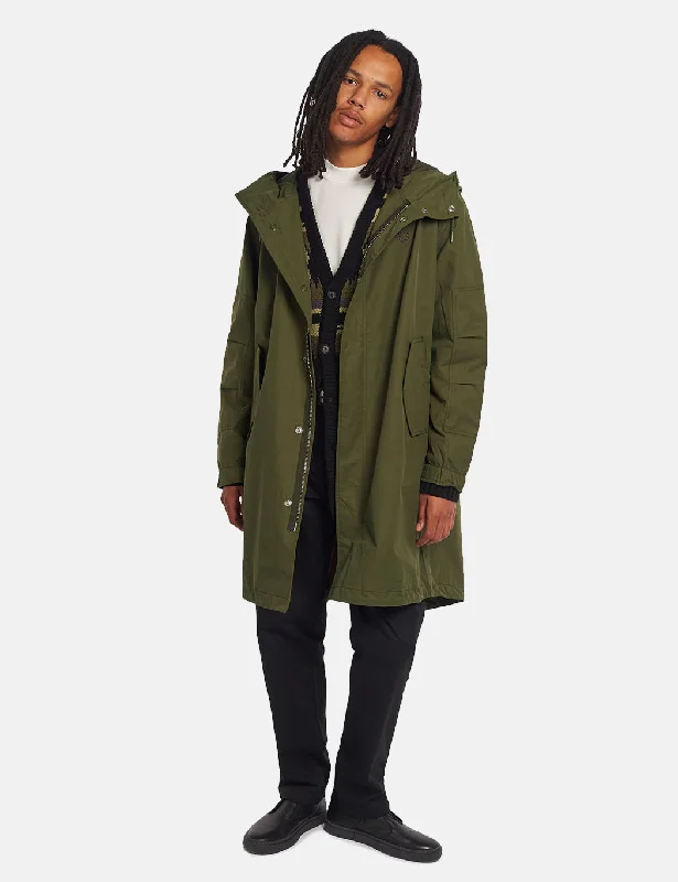 Fred Perry Shell Parka - Military Green