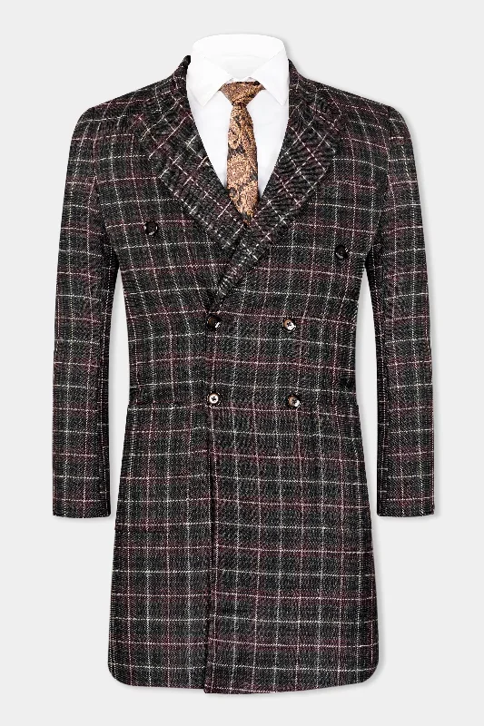 fuscous-black-and-rock-pink-plaid-tweed-double-breasted-trench-coat-bp