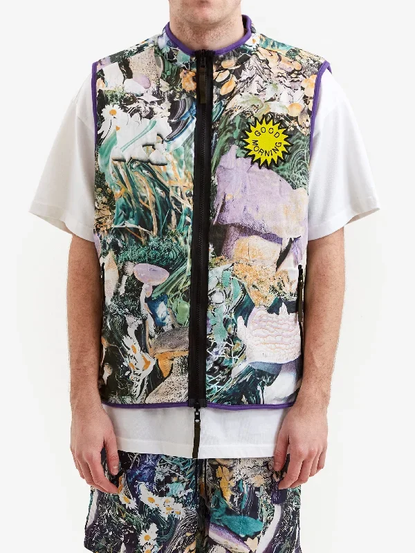 good-morning-tapes-reversible-polar-fleece-zip-thru-vest-moss-shrooms