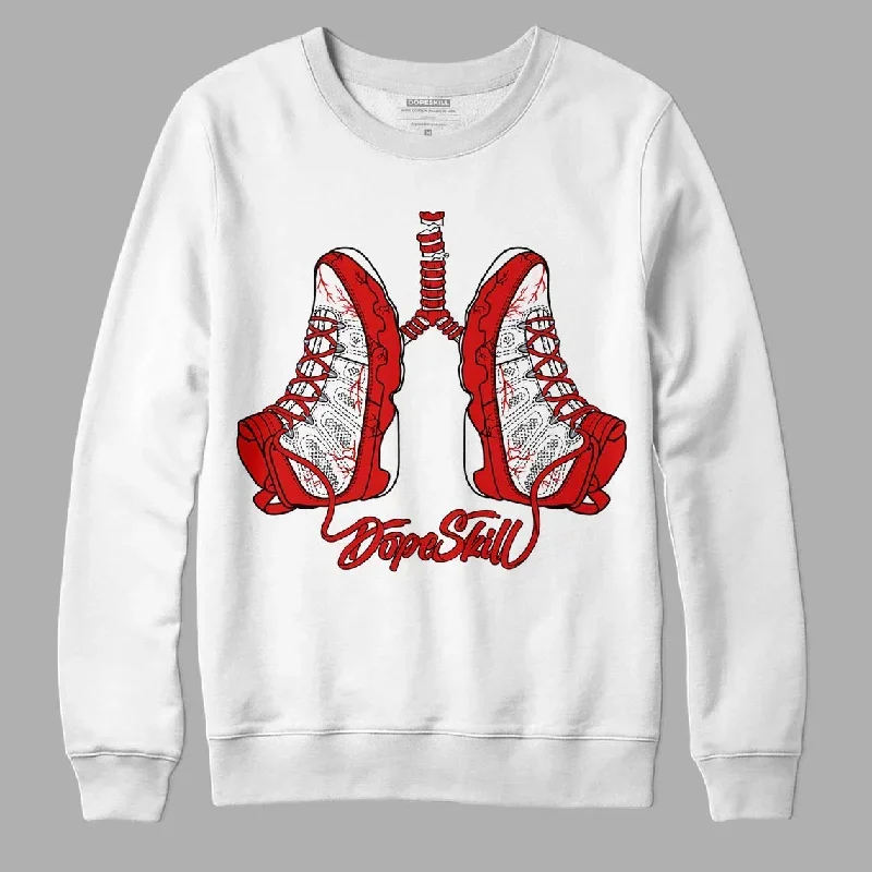 Gym Red 9s DopeSkill Sweatshirt Breathe Graphic