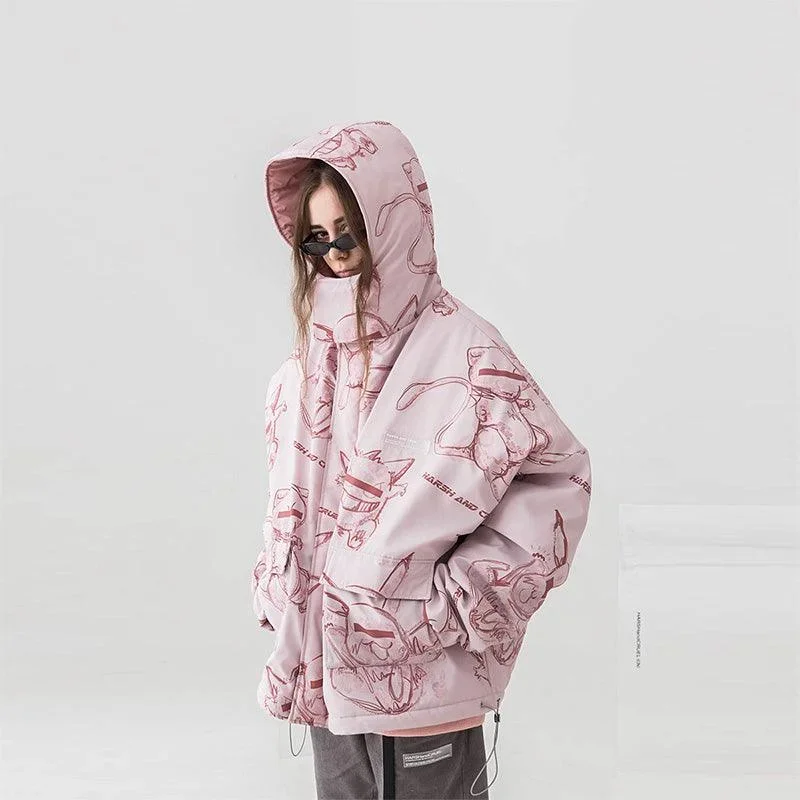 HARSH and CRUEL Blinded Monsters Parka Jacket