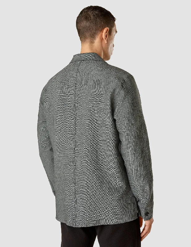 Grey Herringbone