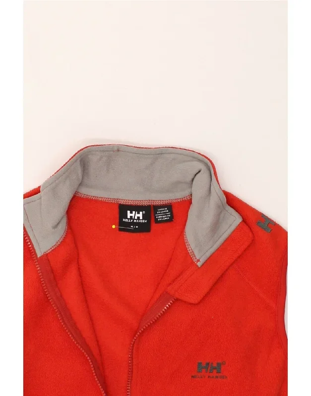 helly-hansen-mens-fleece-gilet-uk-38-medium-red-colourblock-polyester