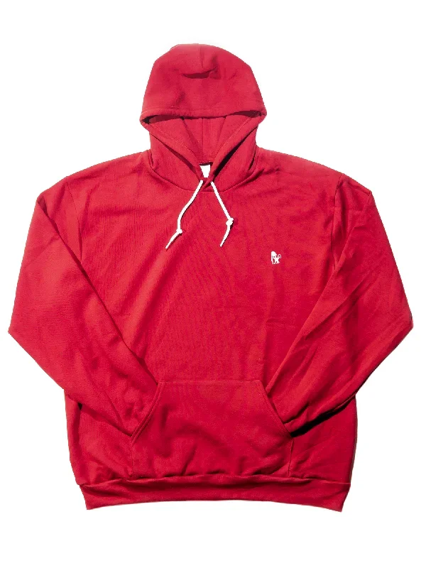 Red Fleece Hoodie