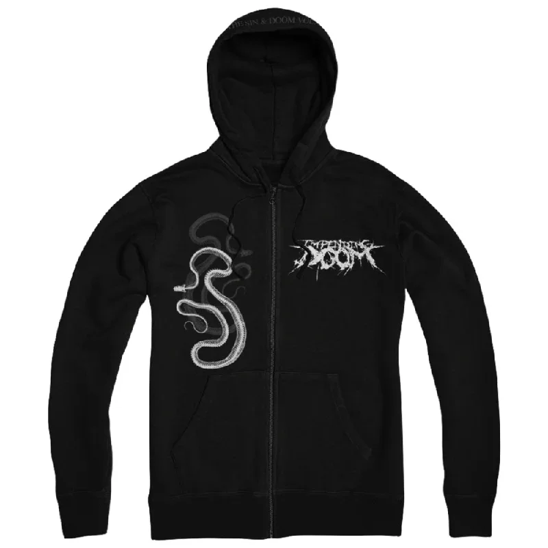 Bellywalker Black Zip Up Hoodie