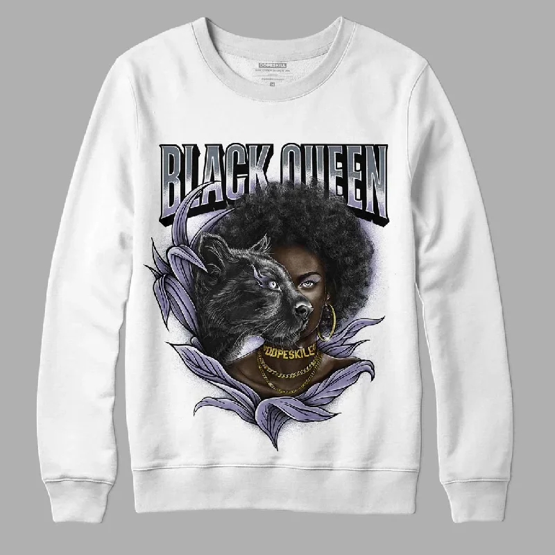 Indigo Haze 5s DopeSkill Sweatshirt New Black Queen Graphic