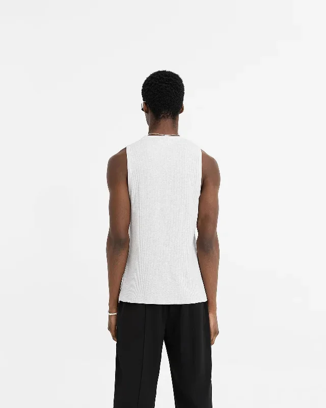 initial-rib-vest-ice-grey-marl