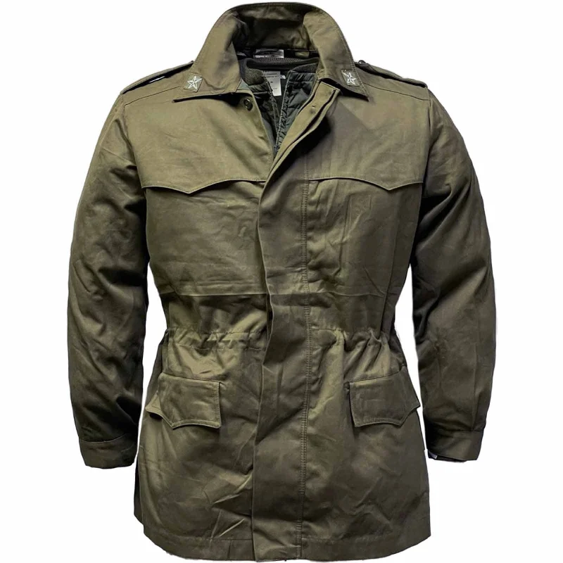 Italian Army Olive Drab Vintage Parka