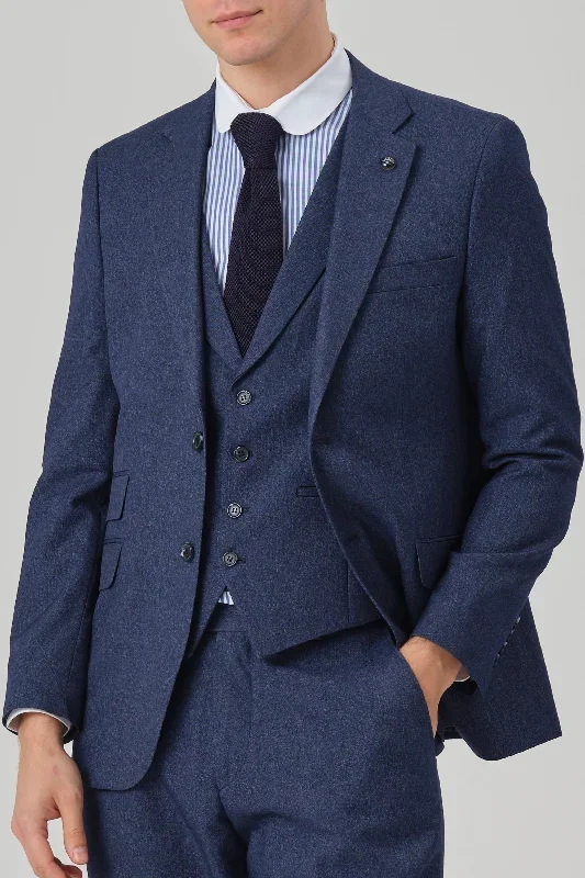 JACK - Blue Tweed 3 Piece Suit