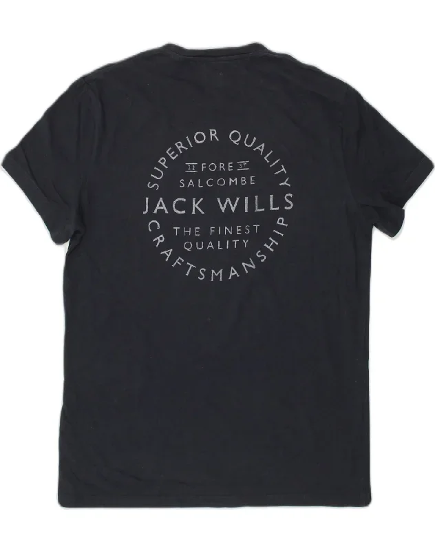 jack-wills-mens-graphic-t-shirt-top-small-navy-blue-cotton-1