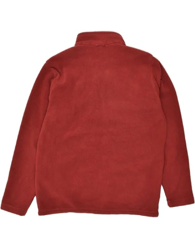 jack-wolfskin-mens-fleece-jacket-uk-44-46-large-red-polyester