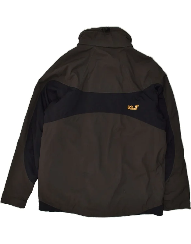 jack-wolfskin-mens-windbreaker-jacket-uk-44-46-2xl-black-colourblock