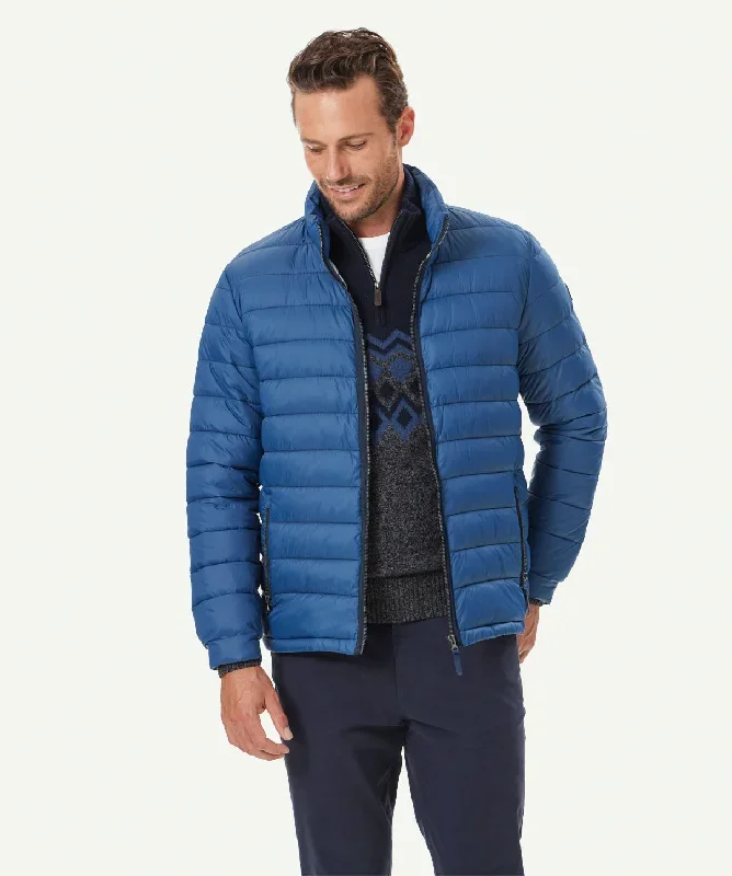 Lightweight Puffer Jacket - Denim