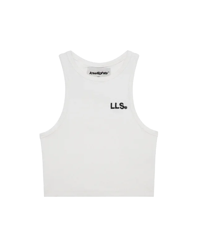 LMNTS CROP TOP - ECRU WHITE