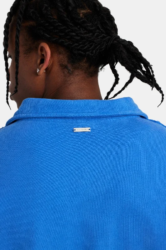 long-sleeve-exposed-seam-collared-sweatshirt-washed-cobalt