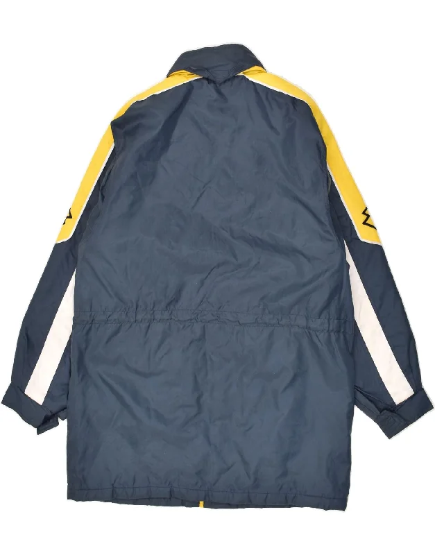 lotto-mens-hooded-rain-jacket-uk-38-medium-navy-blue-colourblock-nylon