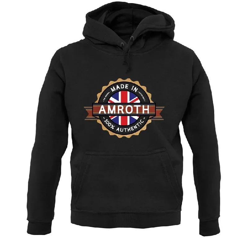 Made In Amroth 100% Authentic Unisex Hoodie