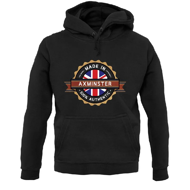 Made In Axminster 100% Authentic Unisex Hoodie