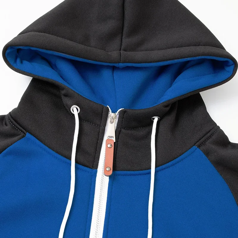 men-colorblock-hooded-raglan-sleeve-zipper-sports-casual-jacket-37580490z