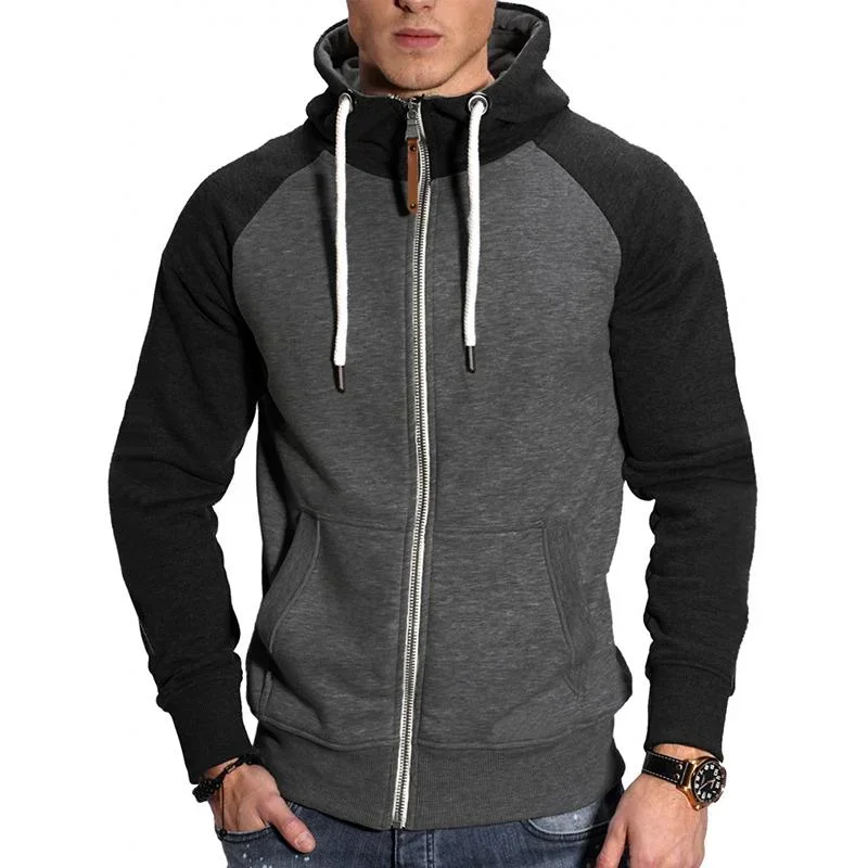 men-colorblock-hooded-raglan-sleeve-zipper-sports-casual-jacket-37580490z