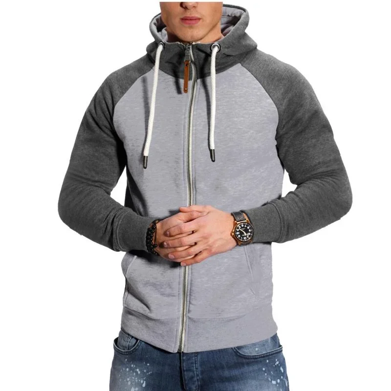 men-colorblock-hooded-raglan-sleeve-zipper-sports-casual-jacket-37580490z