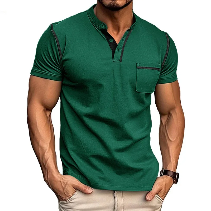 mens-casual-colorblock-henley-collar-short-sleeve-t-shirt-53275107y