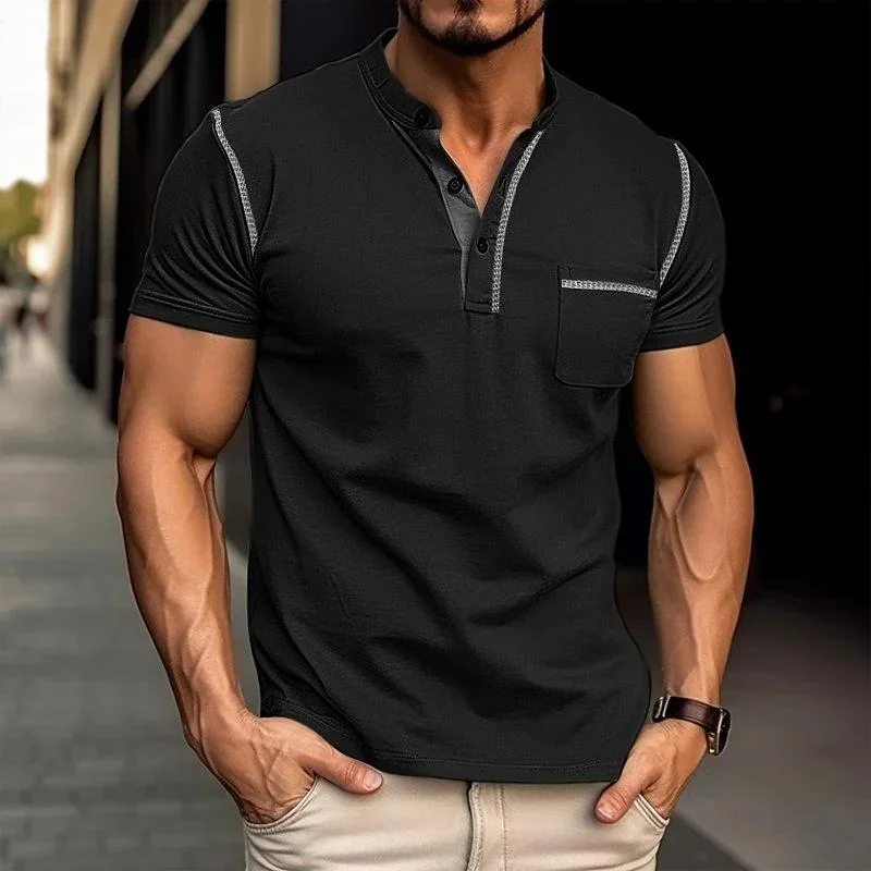 mens-casual-colorblock-henley-collar-short-sleeve-t-shirt-53275107y