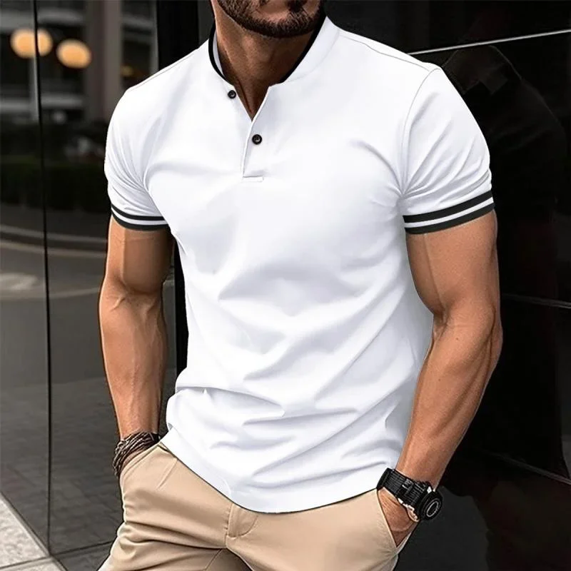 mens-color-block-henley-collar-short-sleeve-casual-t-shirt-88418155z