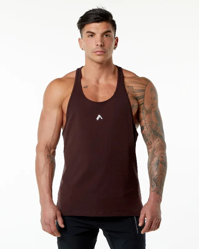 Emblem Stringer - Burgundy