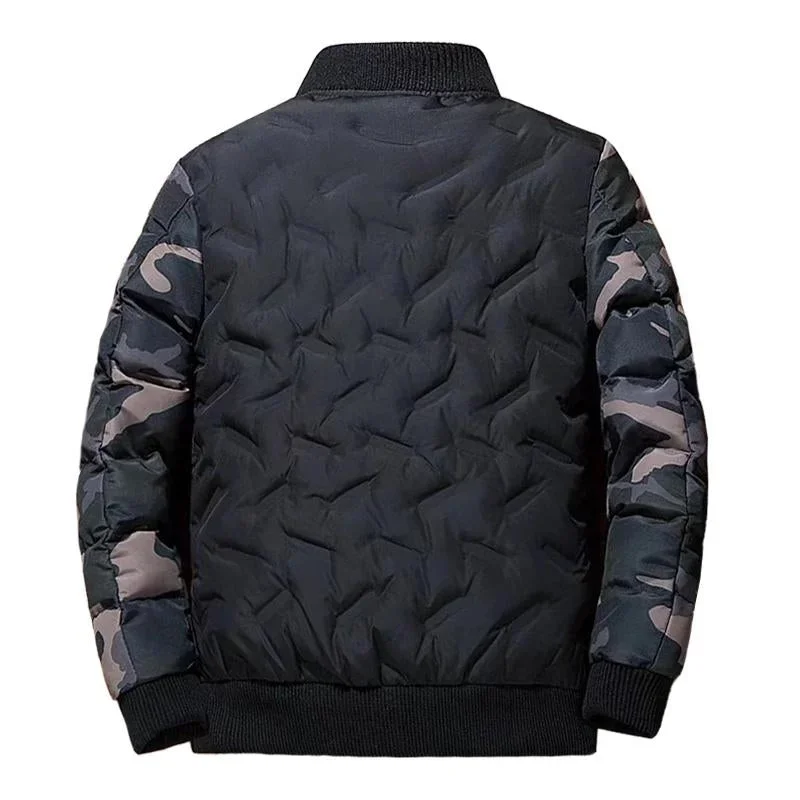 mens-fashion-camouflage-patchwork-baseball-collar-warm-down-coat-94103217m