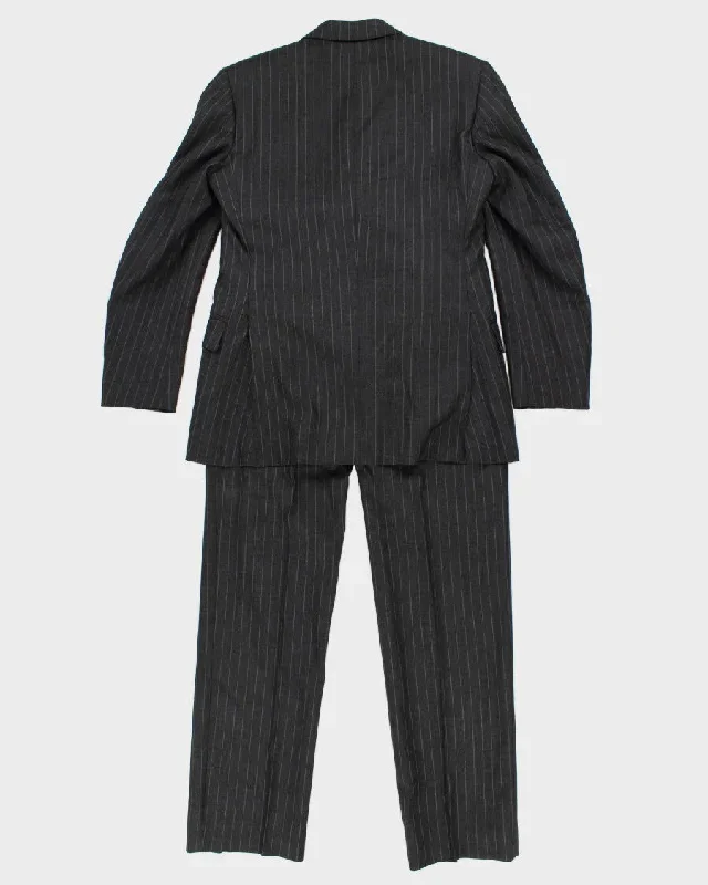 mens-grey-kashket-and-partners-grey-striped-2-piece-suit-m