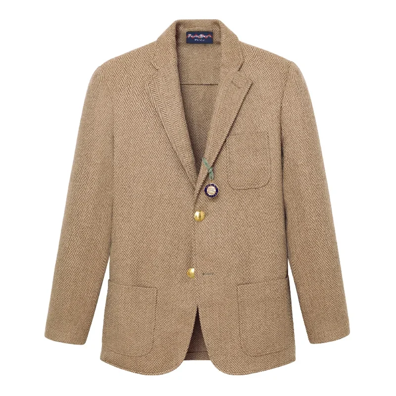 Men's Herringbone Blazer