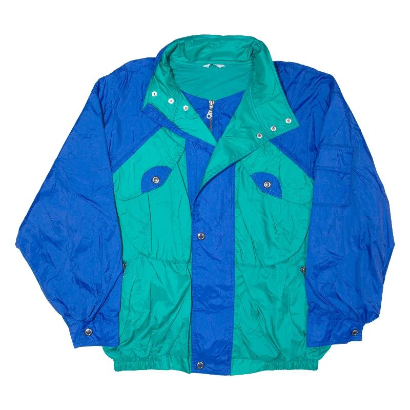 Mens Shell Jacket Green Hooded M