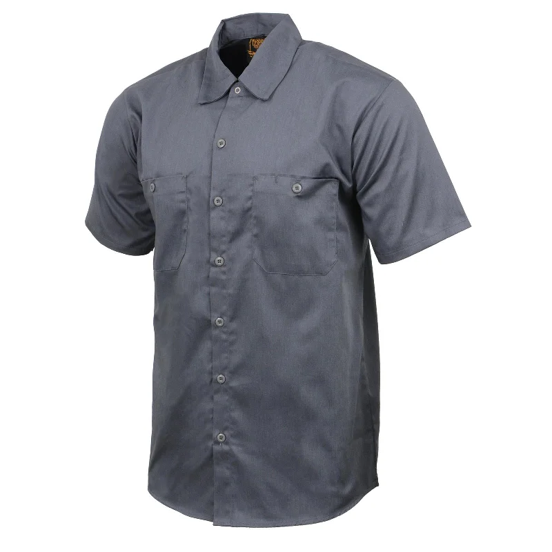 milwaukee-leather-mpm11668-grey-button-up-heavy-duty-work-shirt-for-mens-classic-mechanic-work-shirt-w-pockets