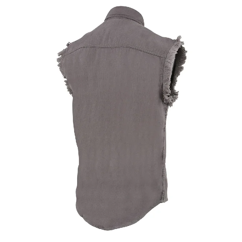 milwaukee-performance-denim-dm4004-men-s-gray-lightweight-sleeveless-denim-shirt