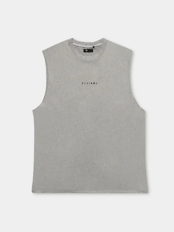 Minimal Thrills Merch Fit T-Shirt in Grey