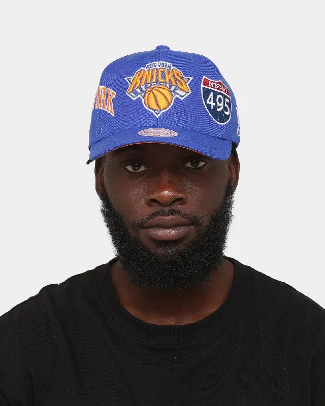 mitchell-ness-new-york-knicks-highway-pro-crown-snapback-royal