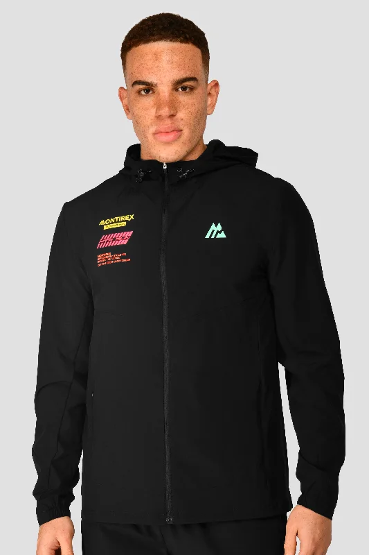 MTX Run Vital Windbreaker - Black