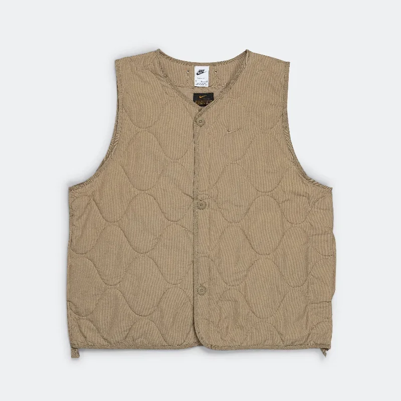 Nike Life Woven Insulated Military Vest - Khaki