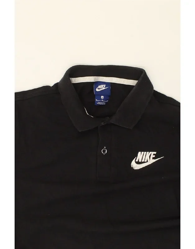 nike-mens-polo-shirt-medium-black-cotton-3