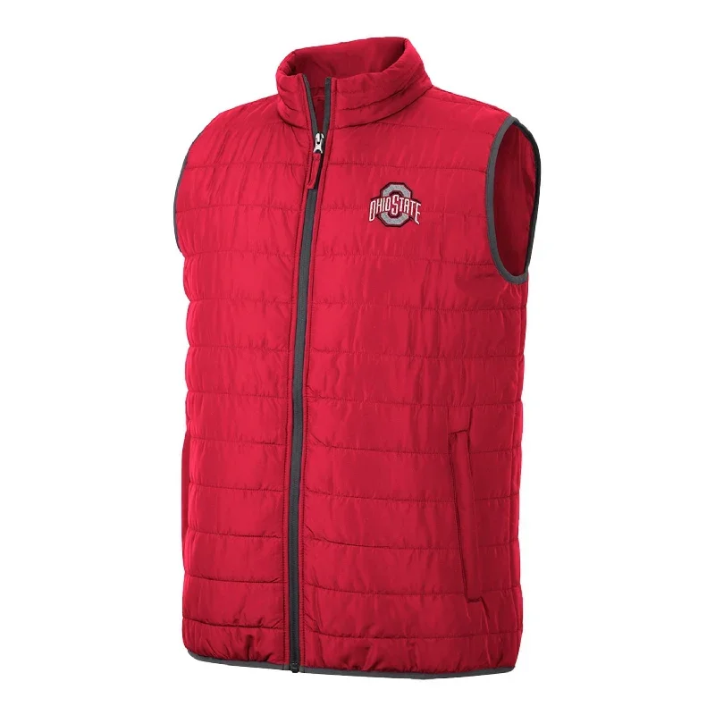 Ohio State Buckeyes Full Zip Puffer Vest