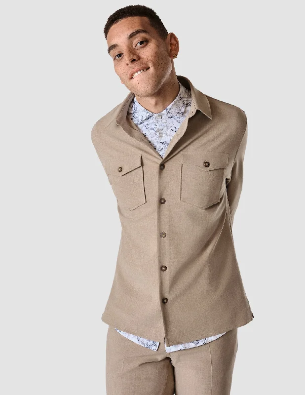 Overshirt Sand Grain