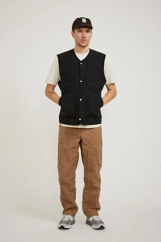 peter-waxed-nylon-insulated-vest-black