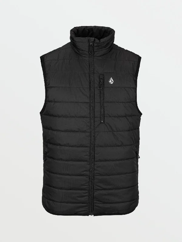 Puff Puff Vest - BLACK