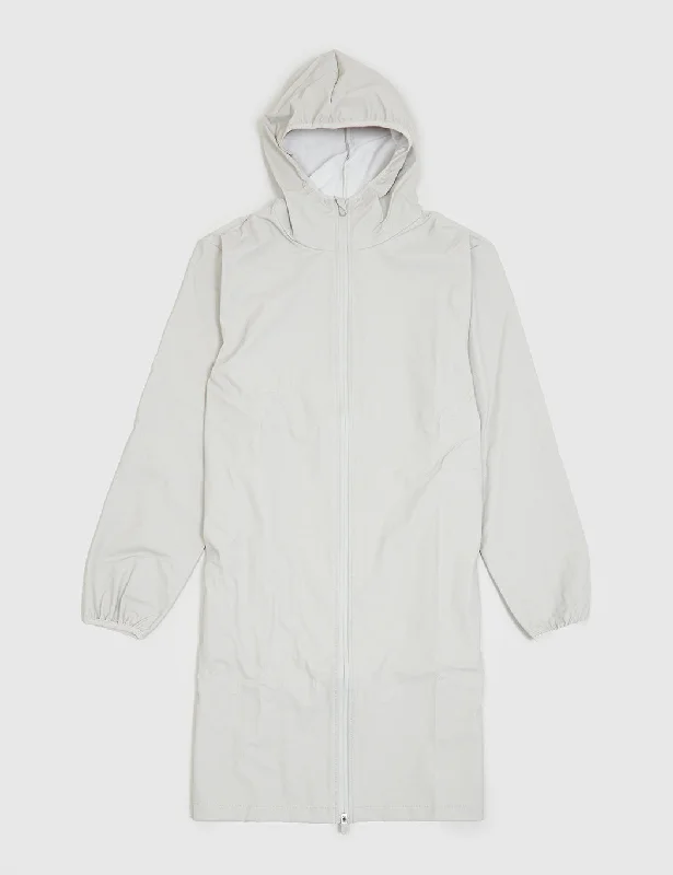 Rains Base Long Jacket - Moon Grey