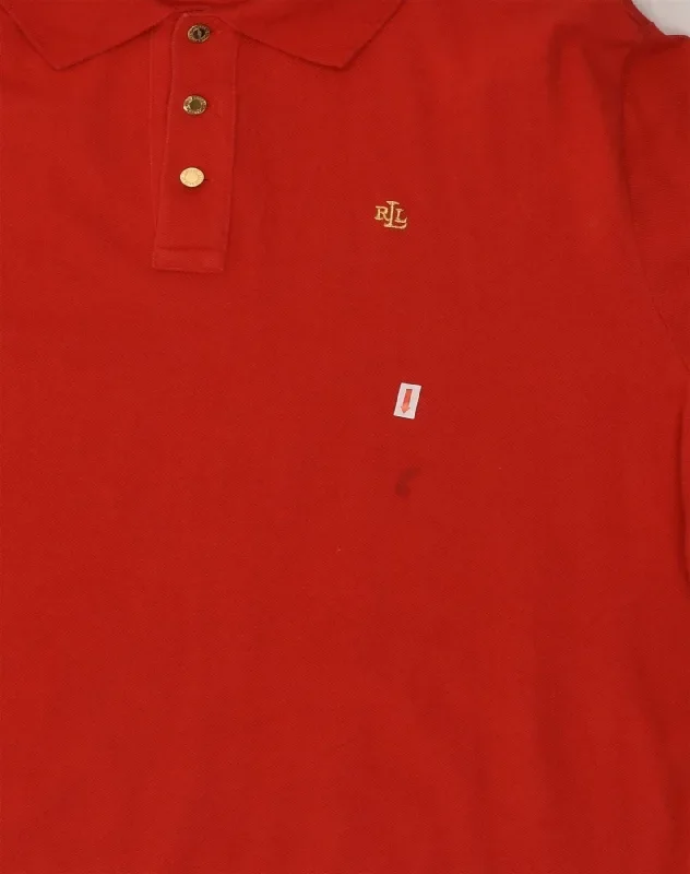 ralph-lauren-mens-polo-shirt-xl-red-cotton