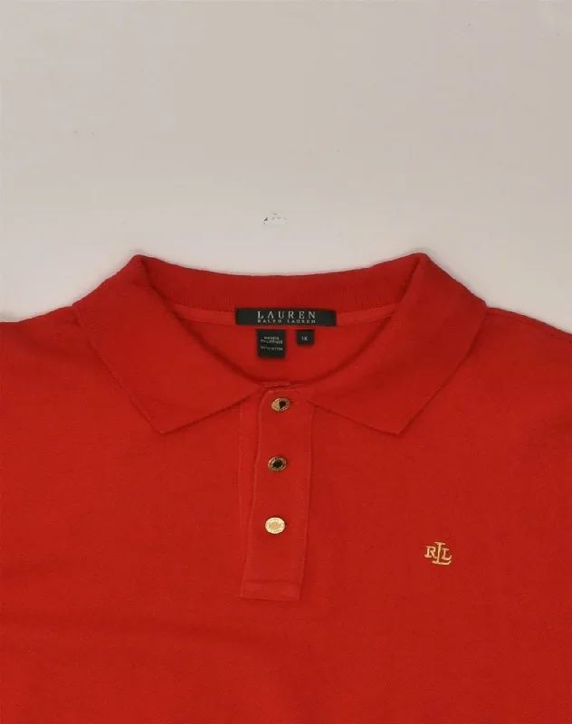 ralph-lauren-mens-polo-shirt-xl-red-cotton