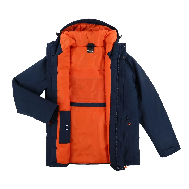 Navy-Magma Orange