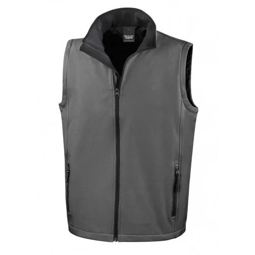 Result Mens Core Printable Soft Shell Bodywarmer