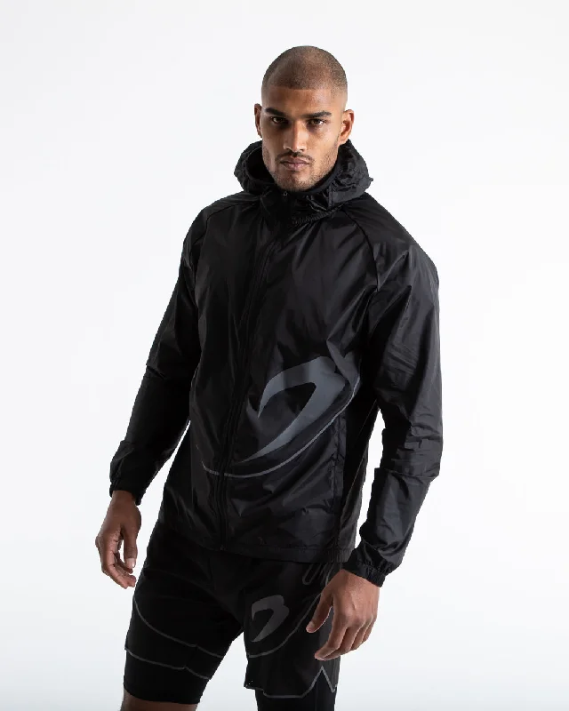 Sanchez Windbreaker Jacket - Black